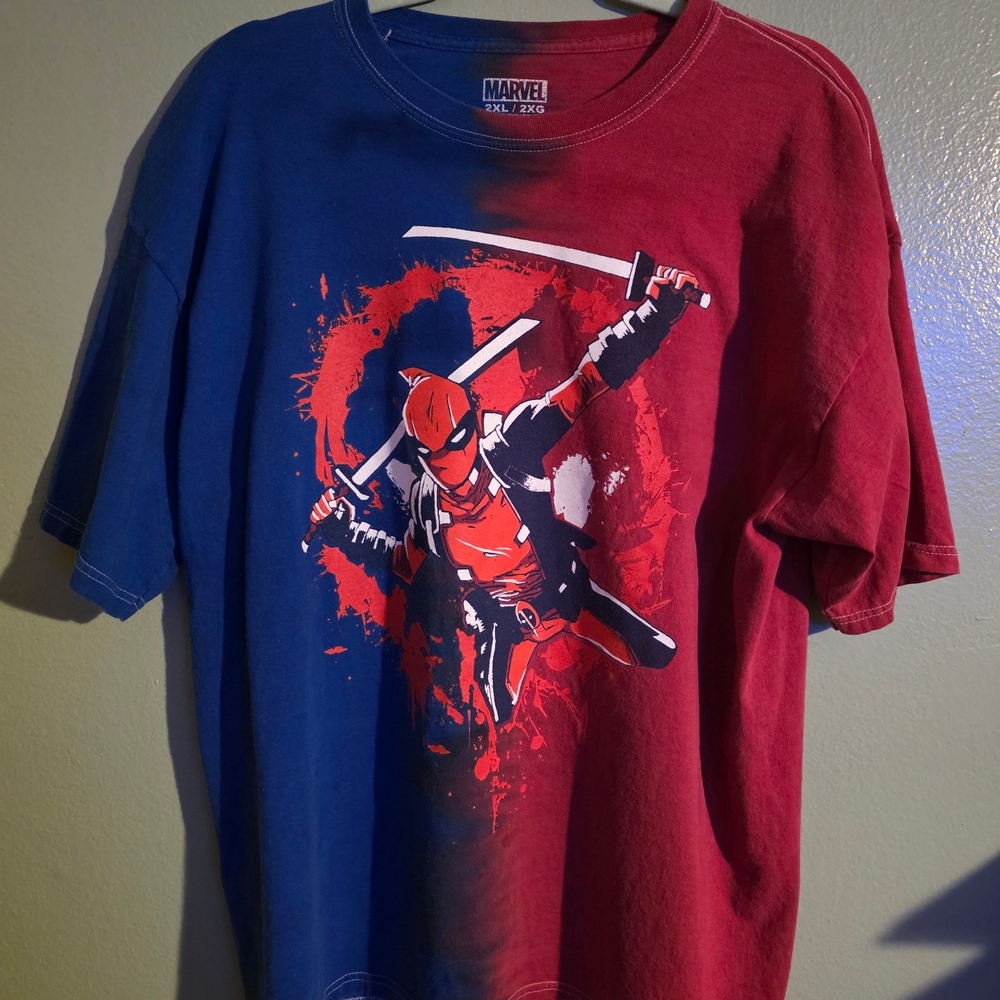 Marvel Deadpool T-Shirt Design Size 2XL
